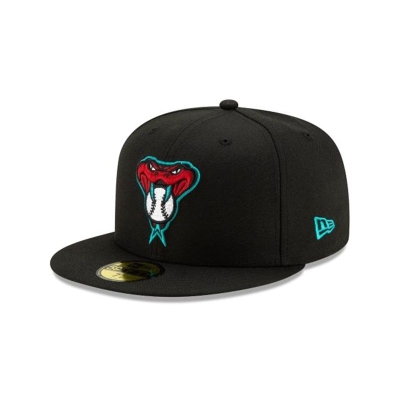 Arizona Diamondbacks Gorra | New Era MLB Authentic Collection Alt 59fifty Fitted Cap Mexico - Negros